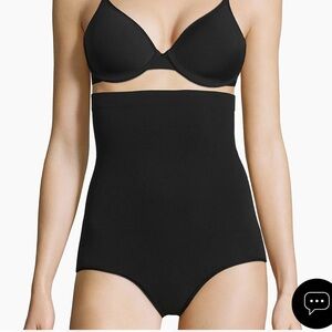 NWT! Spanx Black Higher Power Panties - High Waisted Seamless Soft Lightweight